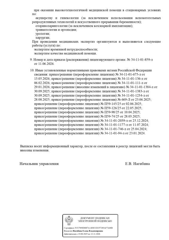 Выписка из реестра лицензий стр. 17