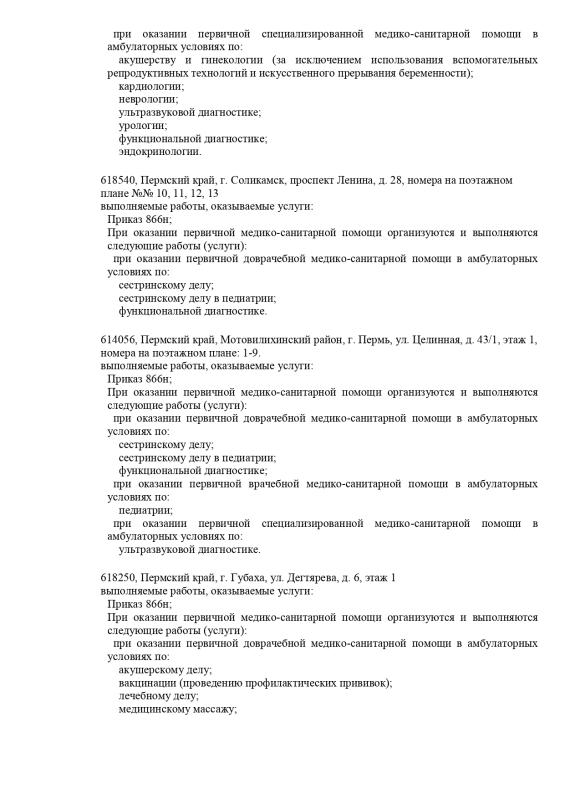 Выписка из реестра лицензий стр.3