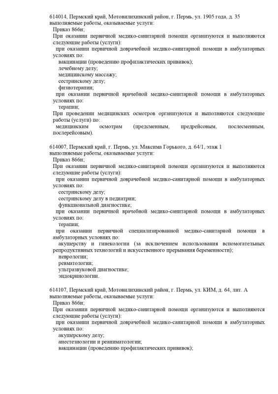 Выписка из реестра лицензий стр.6