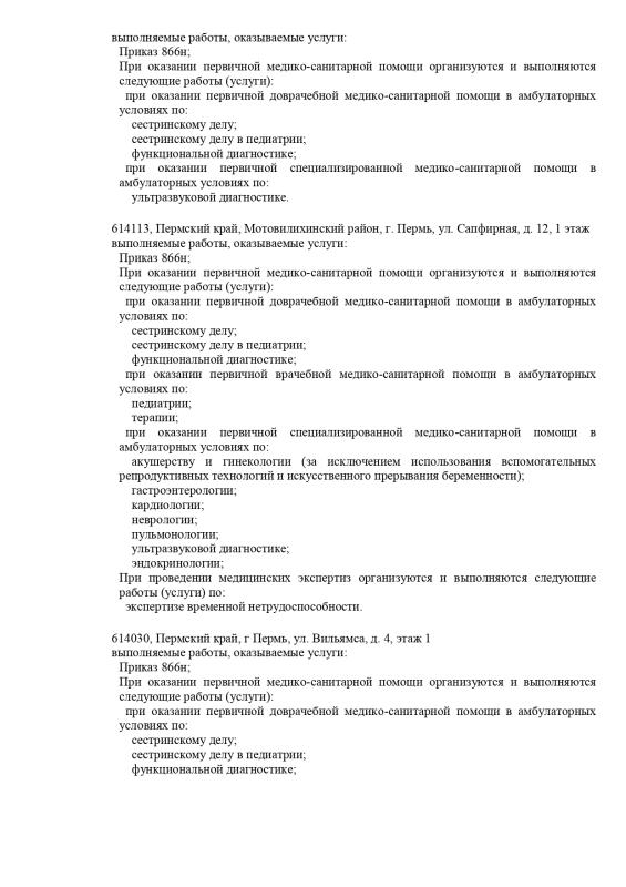 Выписка из реестра лицензий стр. 14