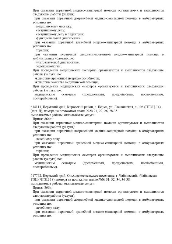 Выписка из реестра лицензий стр. 15