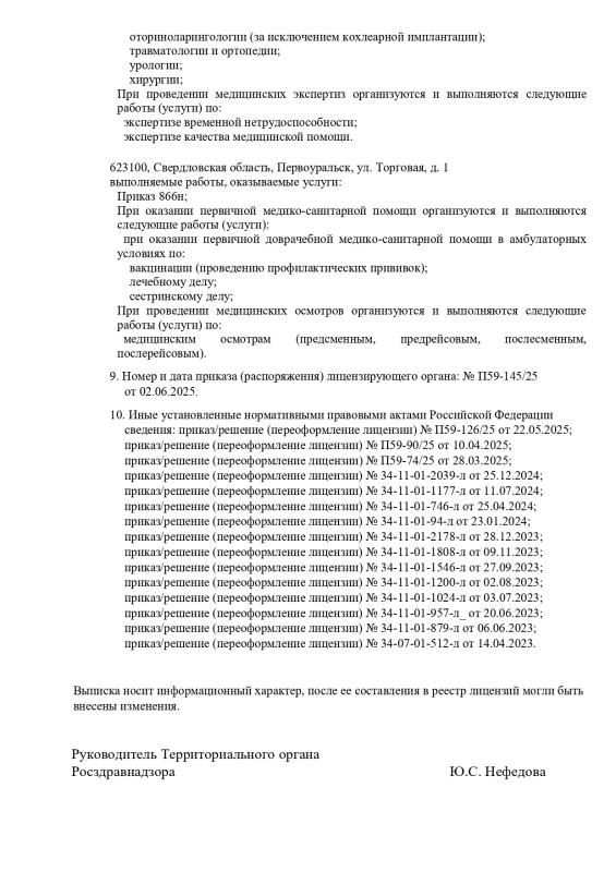 Выписка из реестра лицензий стр. 24