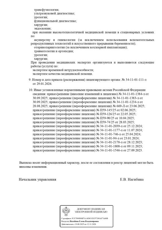 Выписка из реестра лицензий стр. 21