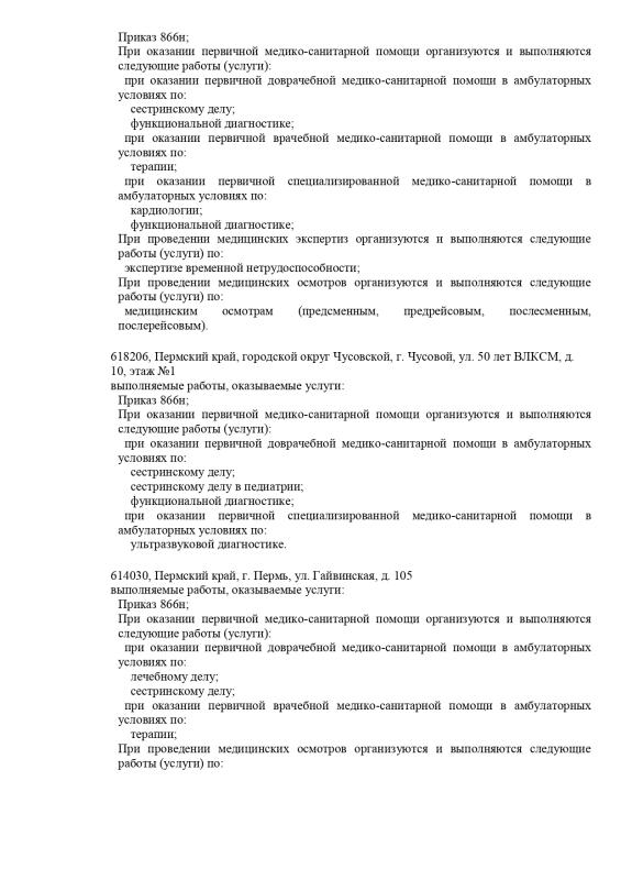 Выписка из реестра лицензий стр. 19